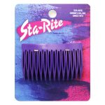 Side Combs in Colors - Purple