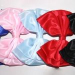 Double Satin Bow Barrette