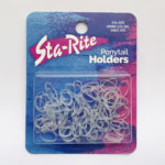 Small Clear Hair Elastics - 100ct.