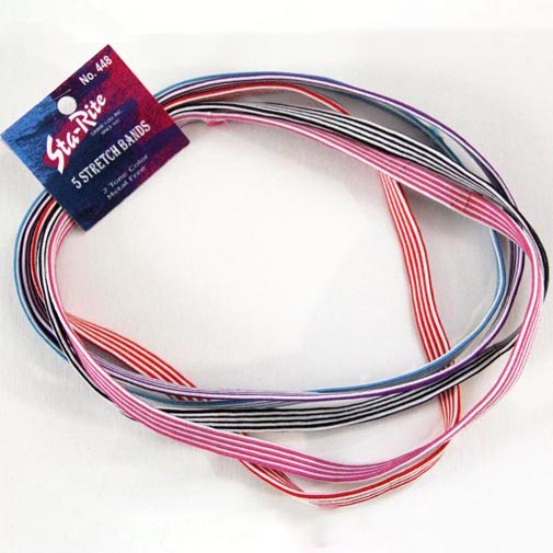 Two-Tone Metal-Free Stretch Bands
