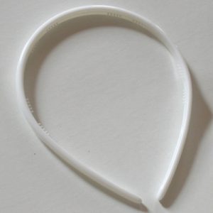 White Plastic Headband