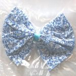 Floral Cotton Bow Floral Cotton Bow