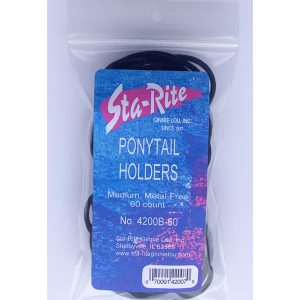 Medium Metal-Free Ponytail Holders - Bulk (60ct)