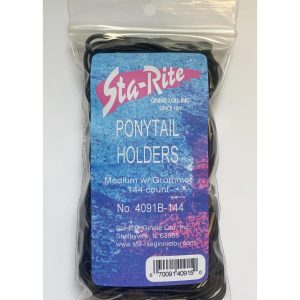 Medium, Grommet Ponytail Holders - Bulk 144pc - 1 dozen